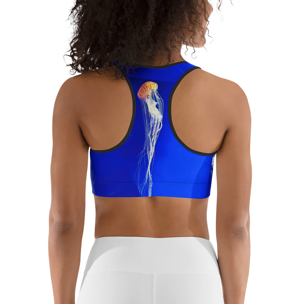 Dreamy Dear Sports Bra, Jellyfish