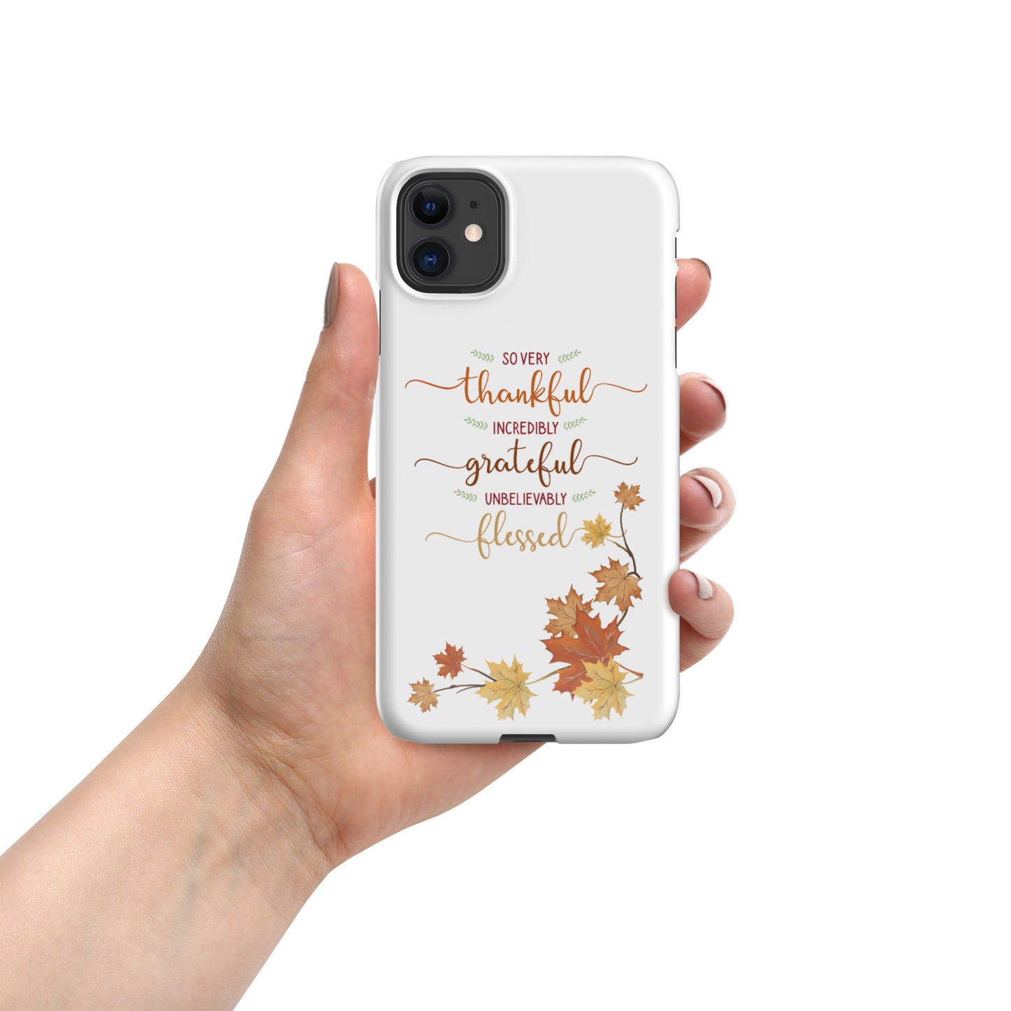 Thanksgiving snap case for iPhone®