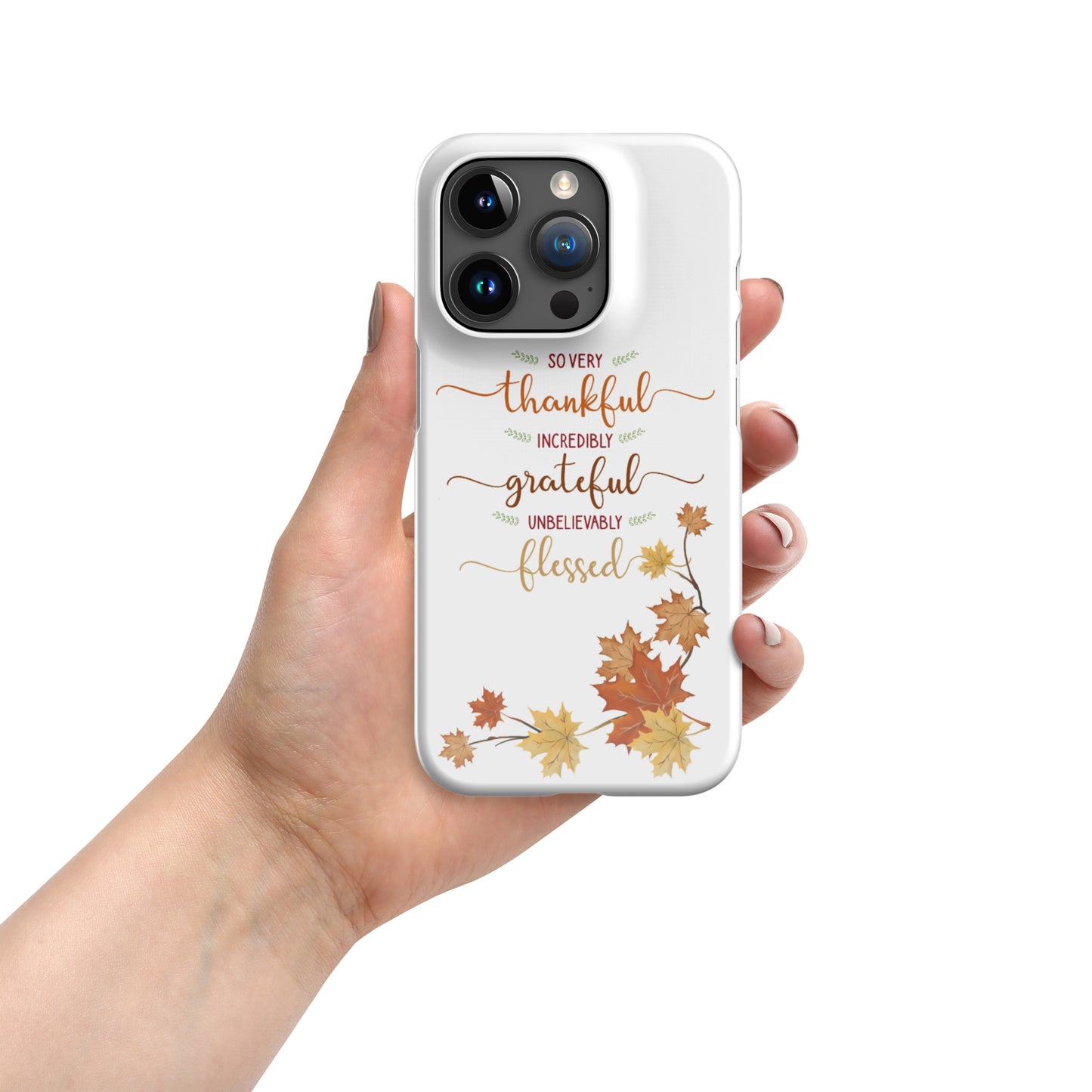 Thanksgiving snap case for iPhone®