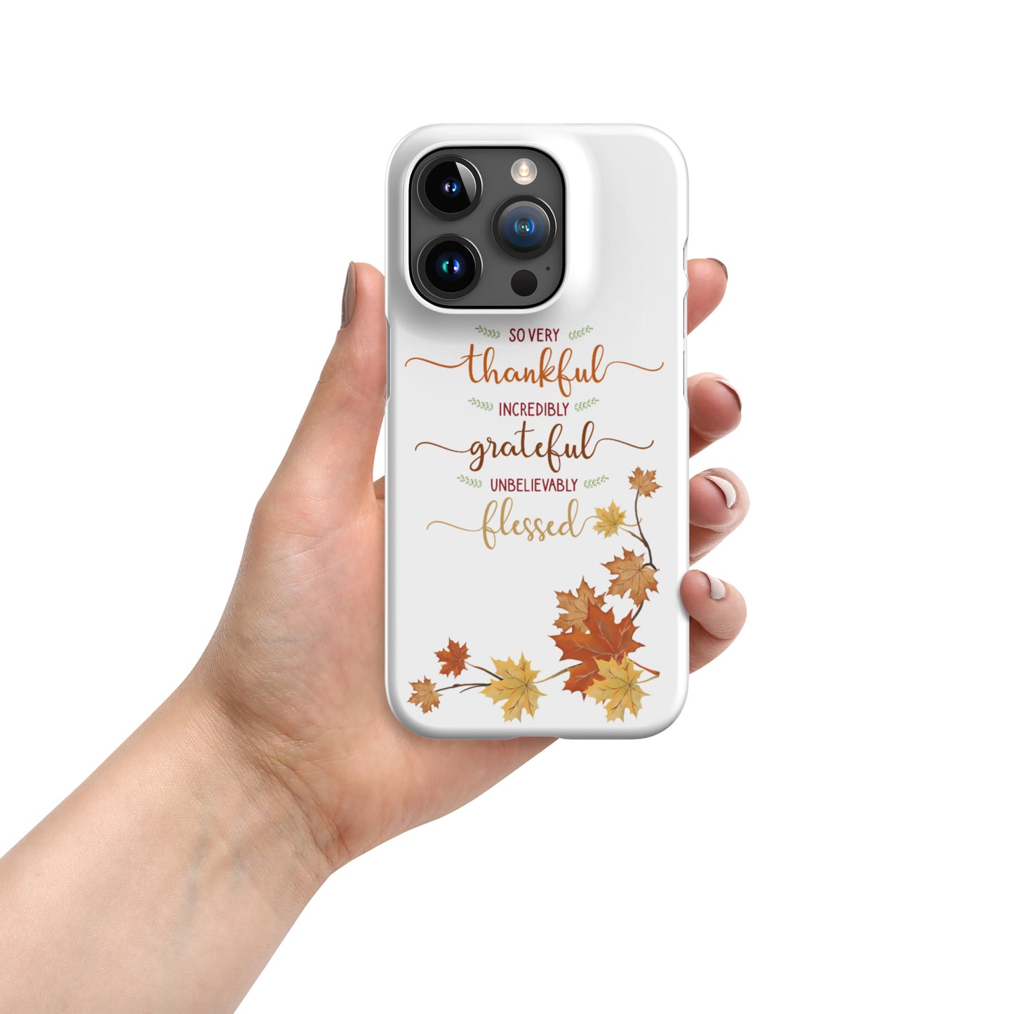 Thanksgiving snap case for iPhone®