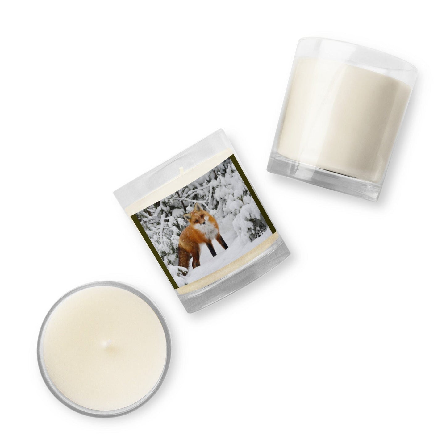 Foxy soy wax candle