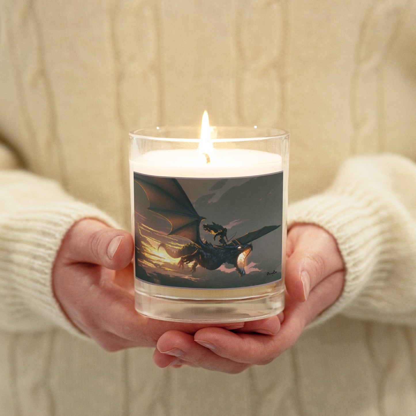 "Ride or Die" soy wax candle