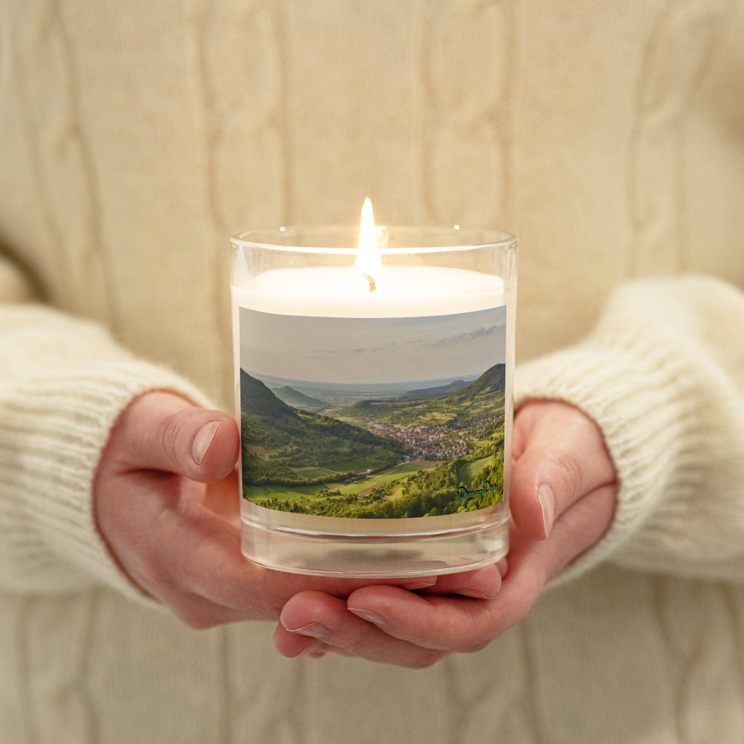 "Mountainous" soy wax candle