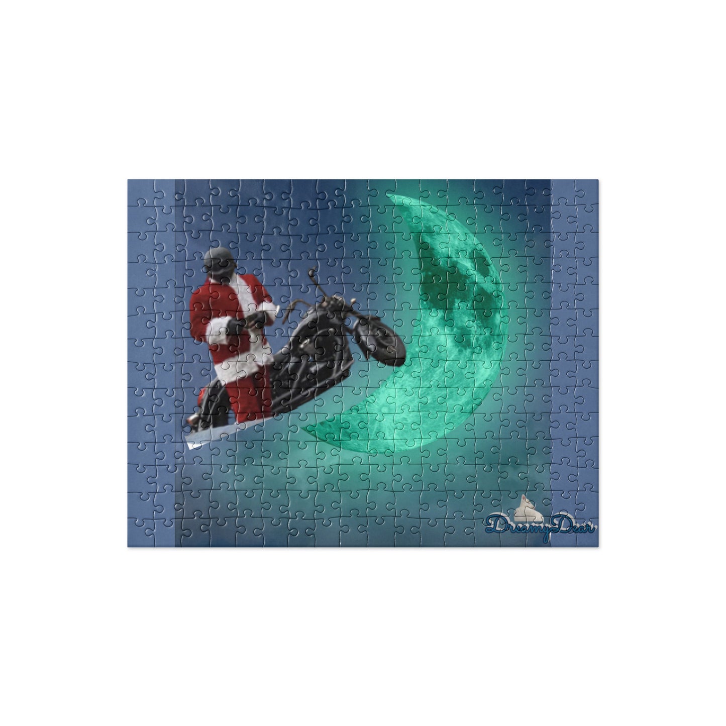 "Uncle Santa Rides" Jigsaw puzzle
