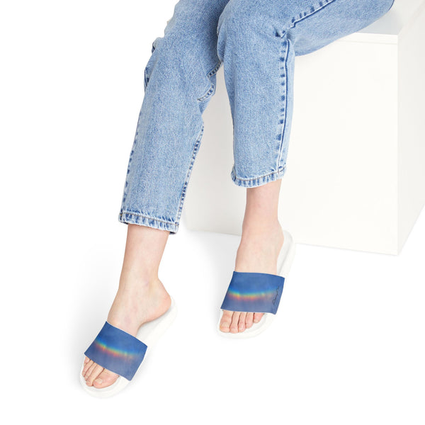 Dreamy Rainbow Women's Slide Sandals