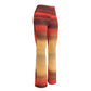 Dreamy Dear Woman's Flare leggings, Sunset Striped