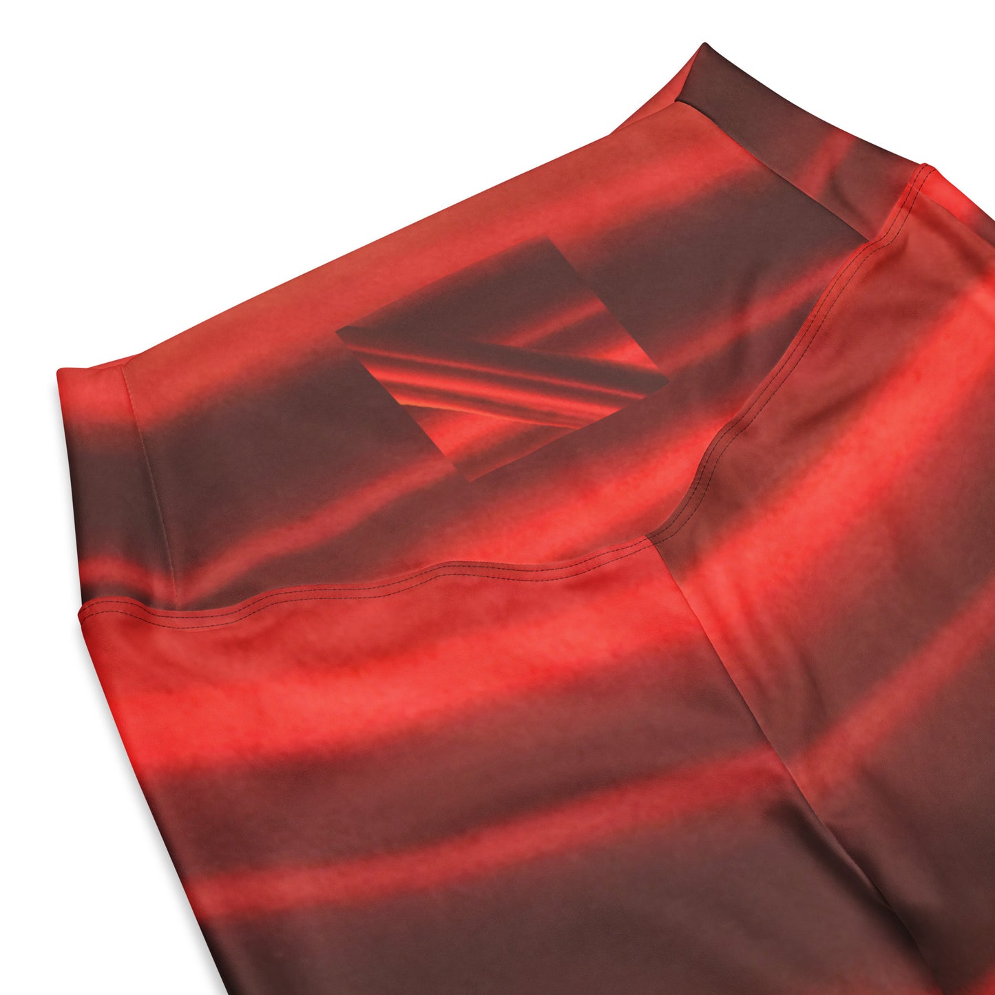 Dreamy Dear Woman's Flare leggings, Sunset Striped