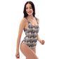 Dreamy Dear One-Piece Swimsuit, Tiger Point Sunset