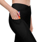 Dreamy Dear Crossover Leggings with pockets, Black Popsicle
