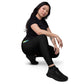 Dreamy Dear Crossover Leggings with pockets, Black Popsicle