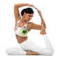 Dreamy Dear Sports Bra, Watercolor Flowers