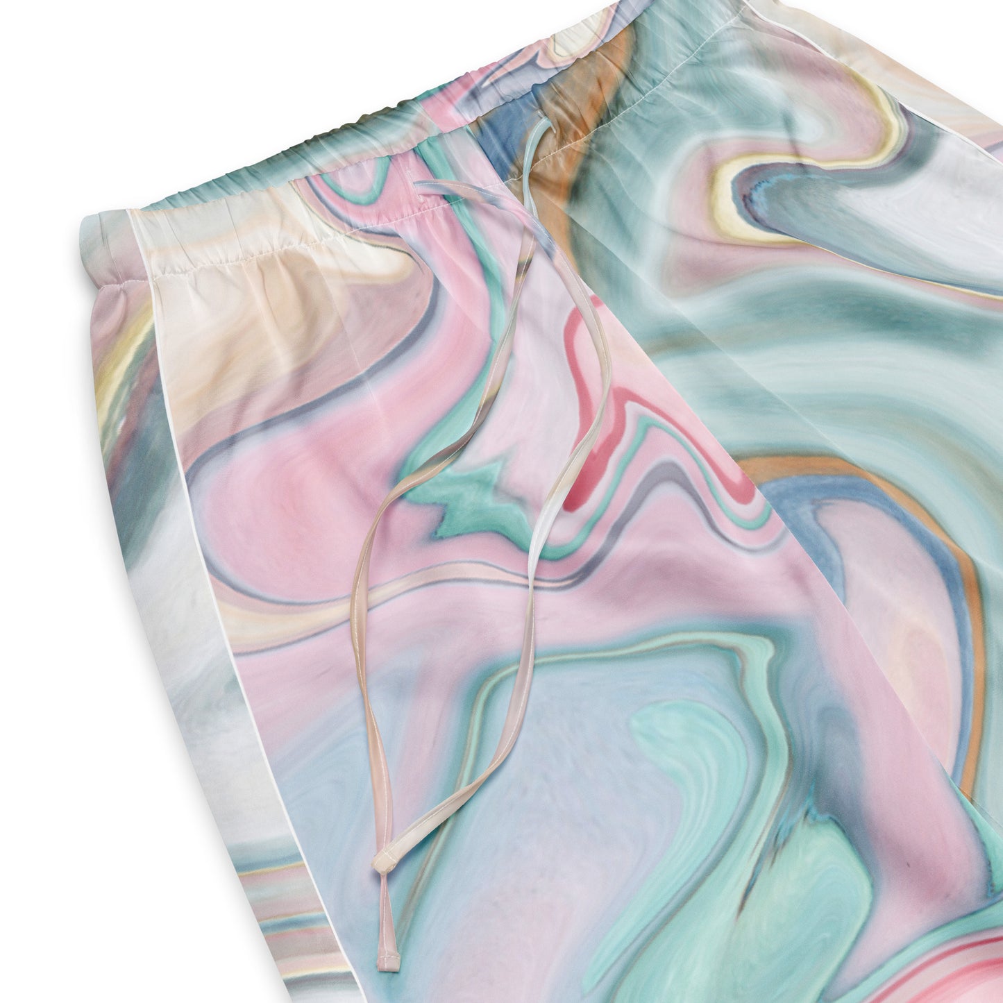 Dreamy Dear Woman's Pajama Pants, Hydro Dip Blue Pastel