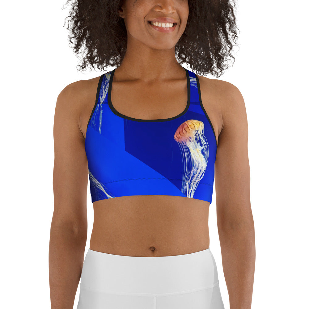 Dreamy Dear Sports Bra, Jellyfish