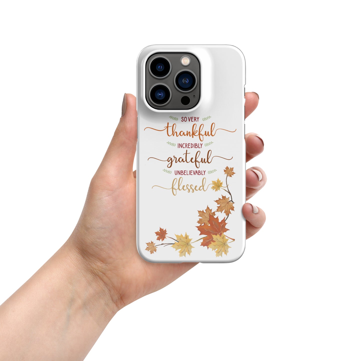 Thanksgiving snap case for iPhone®