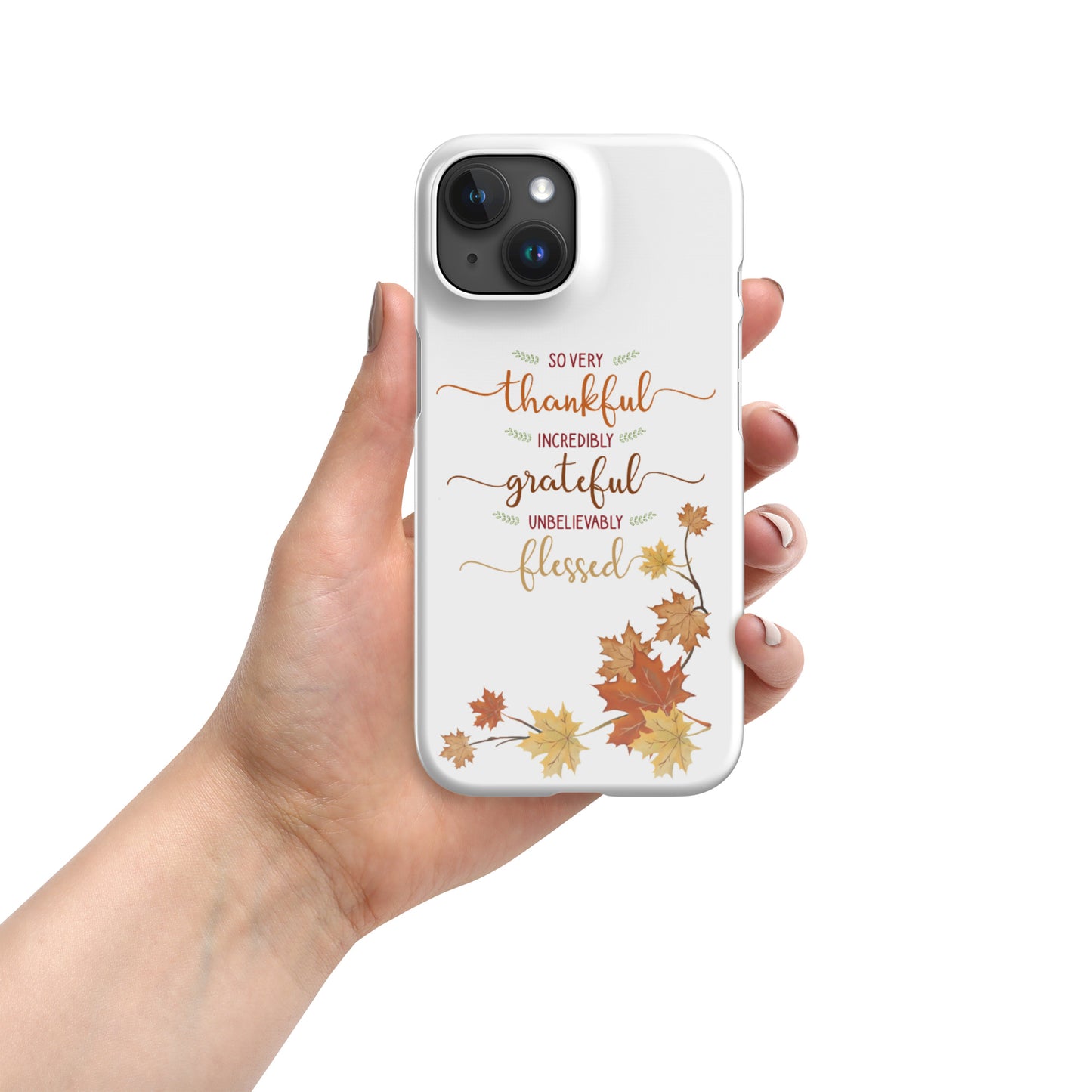 Thanksgiving snap case for iPhone®