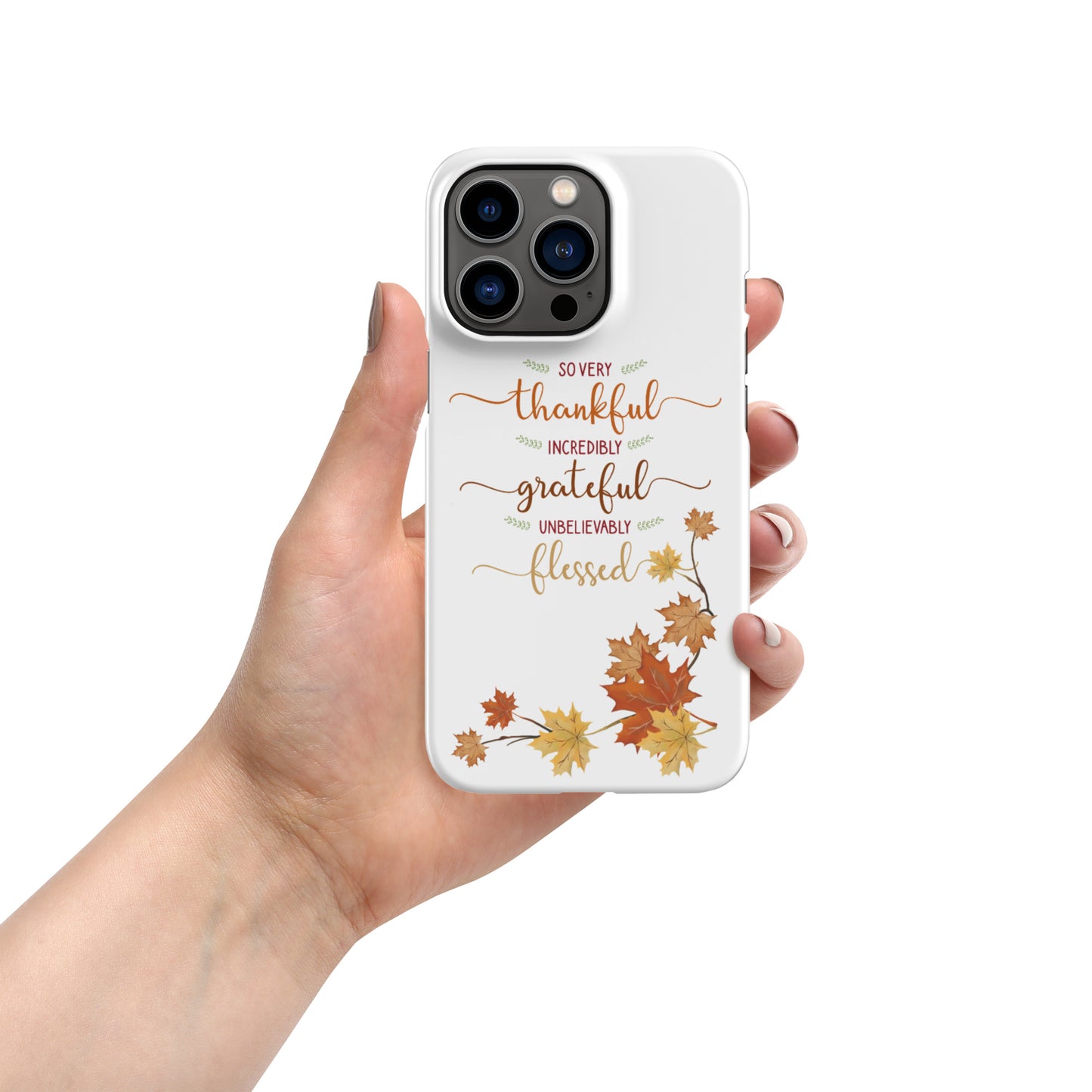 Thanksgiving snap case for iPhone®