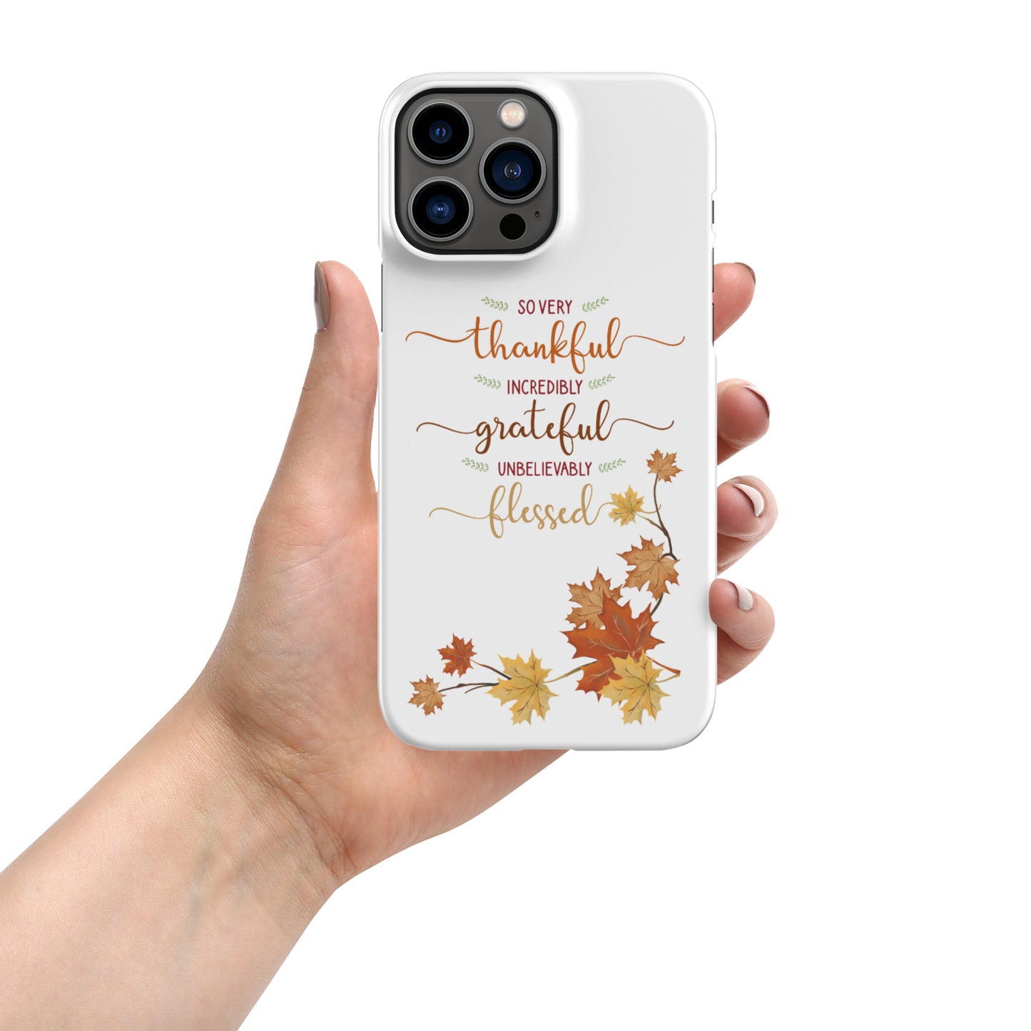 Thanksgiving snap case for iPhone®