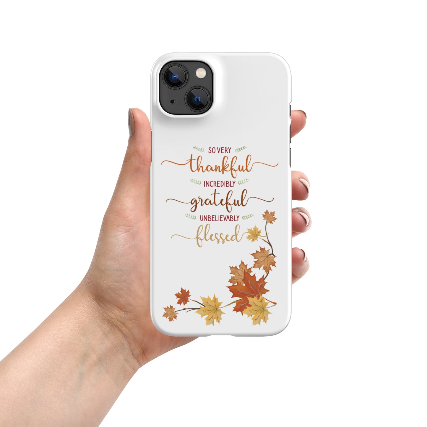 Thanksgiving snap case for iPhone®