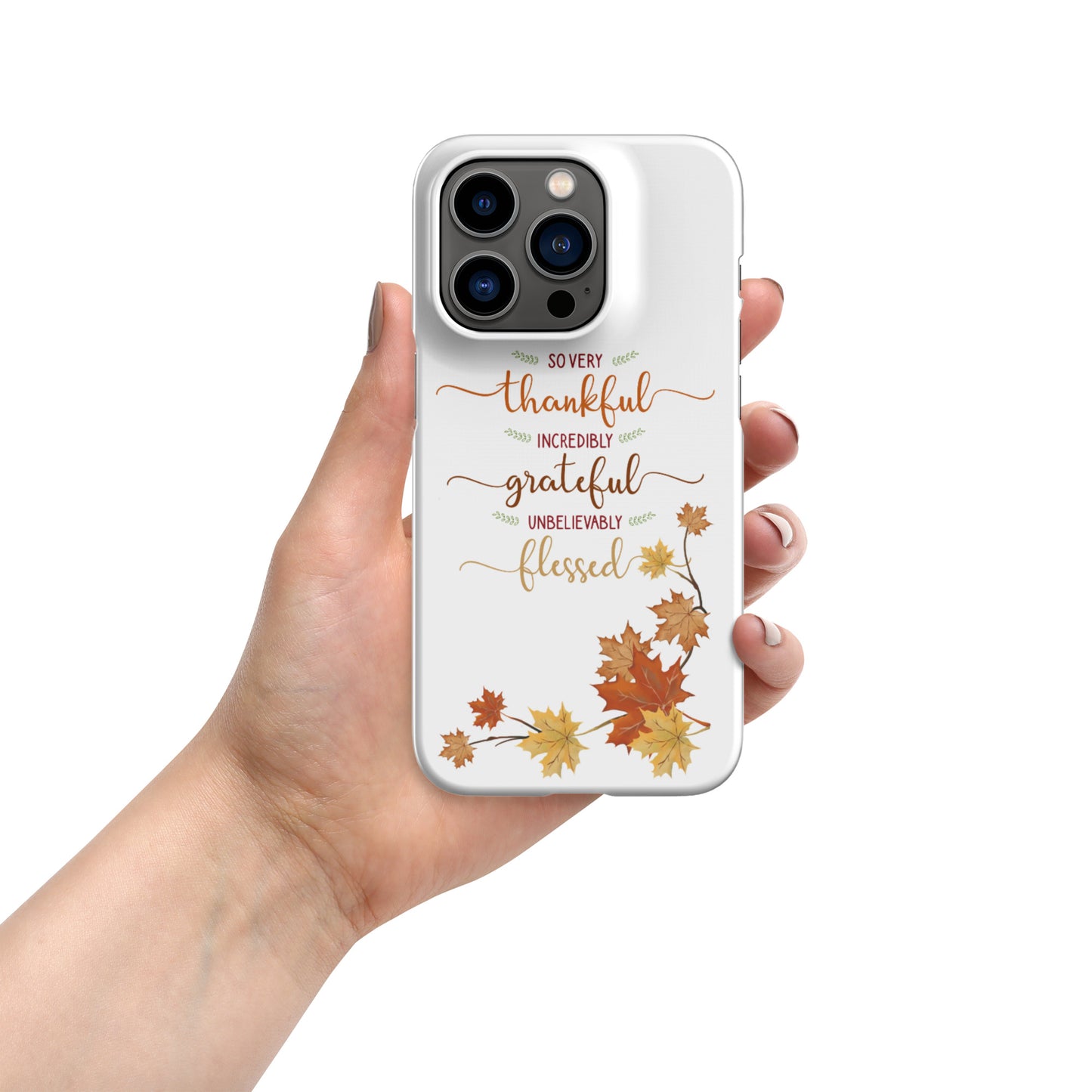 Thanksgiving snap case for iPhone®