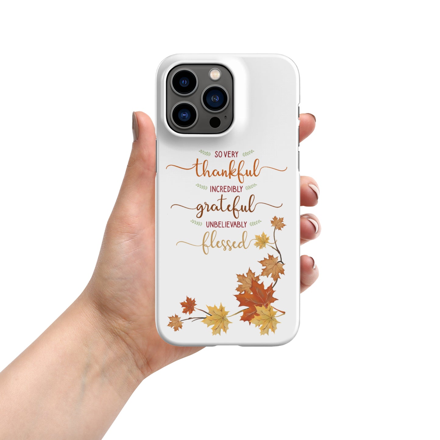 Thanksgiving snap case for iPhone®
