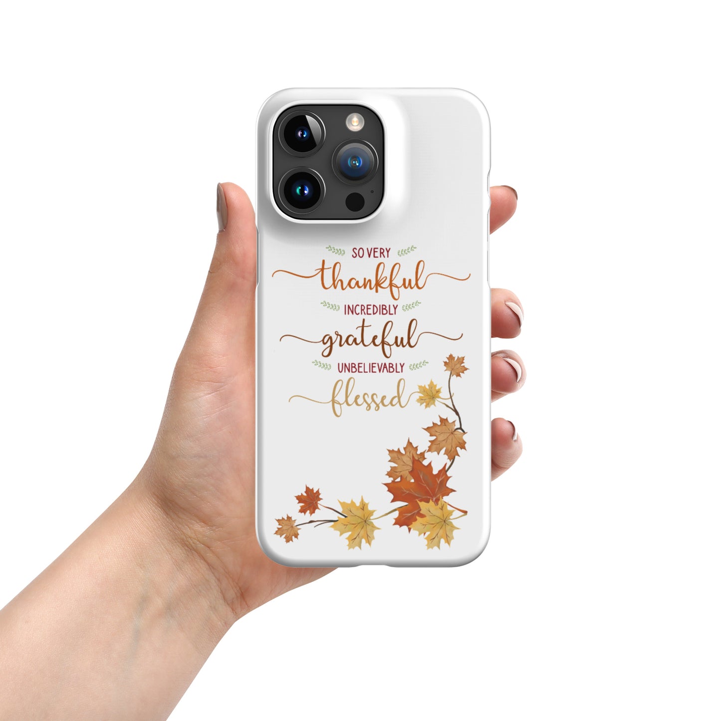 Thanksgiving snap case for iPhone®