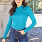Basic Bae Full Size Mock Neck Long Sleeve Bodysuit
