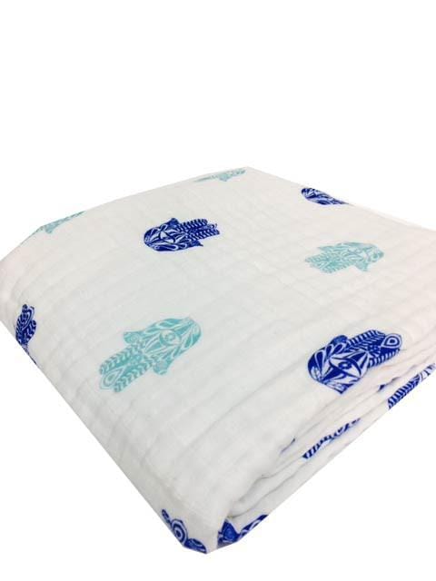 ORGANIC SNUG BLANKET - HAMSA