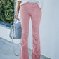 High Waist Bootcut Pants