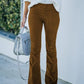 High Waist Bootcut Pants