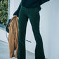 High Waist Bootcut Pants
