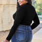 Basic Bae Full Size Mock Neck Long Sleeve Bodysuit