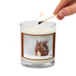 "scurry squirrle" soy wax candle