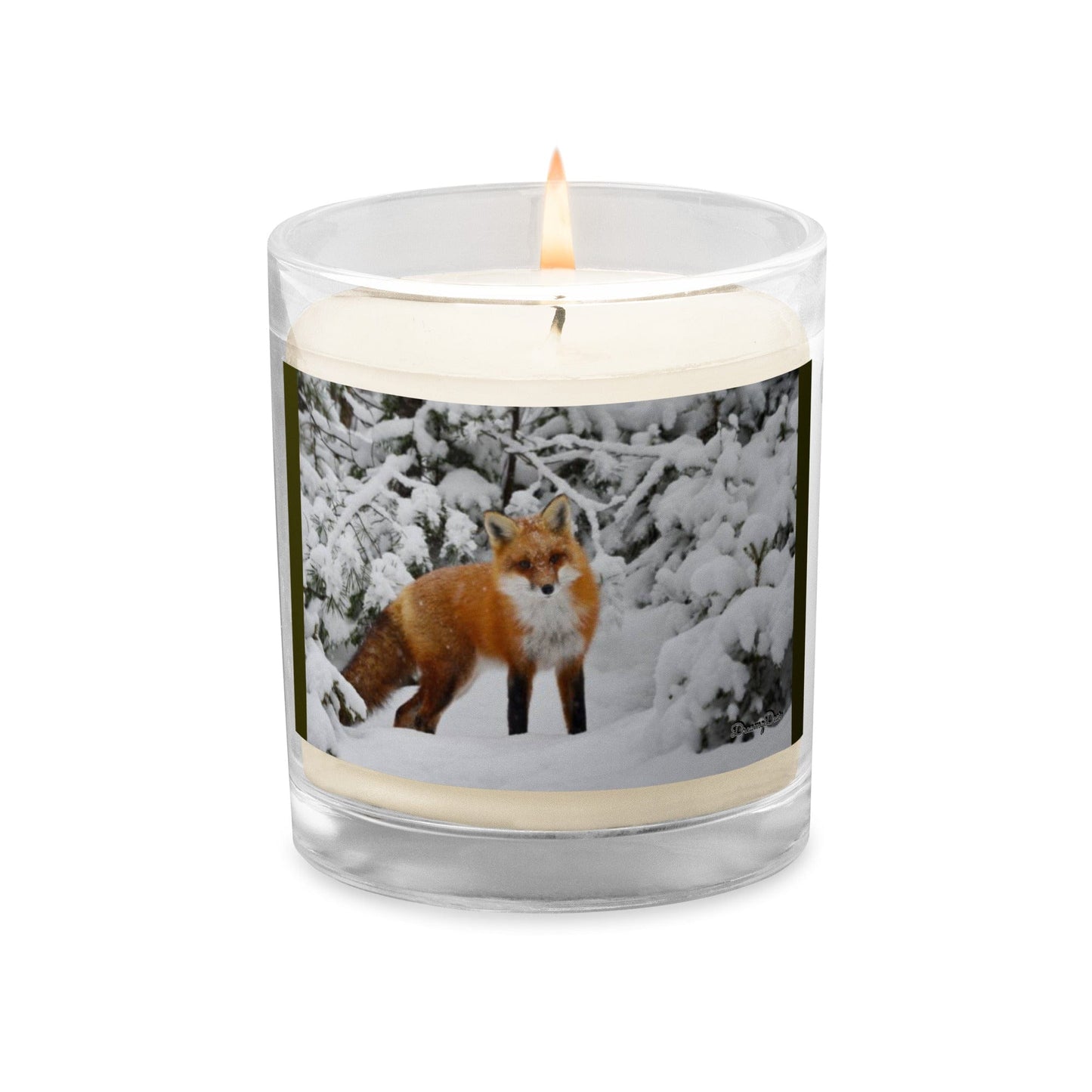 Foxy soy wax candle