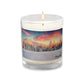 "Sunset Snowfall" soy wax candle