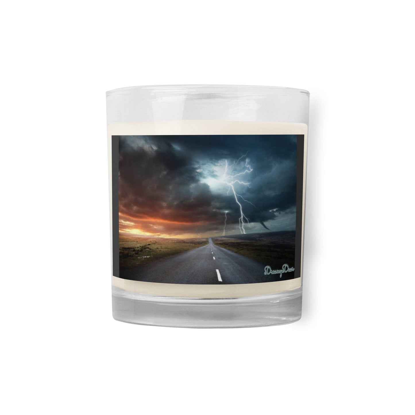 "Electrified" soy wax candle